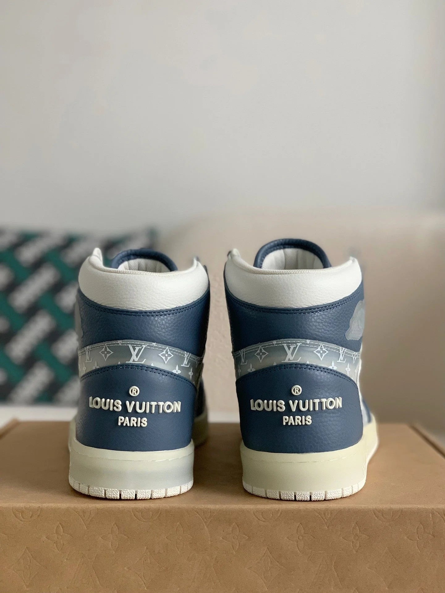 Nike Air Jordan 1 x LV Slate Blue Edition