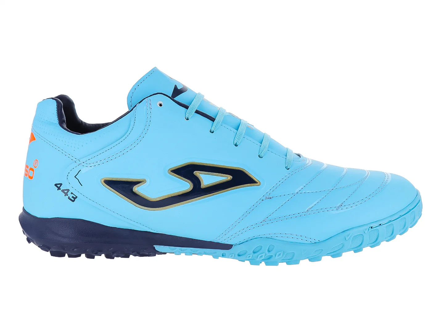 Tenis de Fútbol GATTUSO 443 Azul y Dorado para Hombre