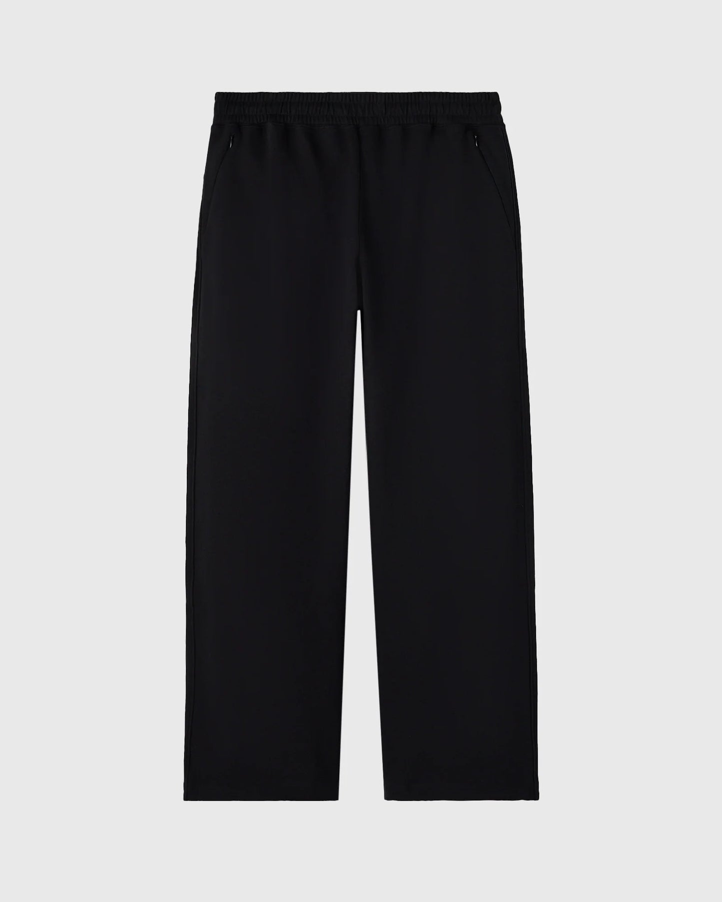 Double Knit Script Sweatpant Black