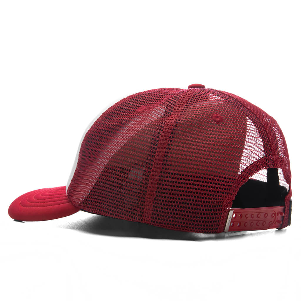 Amiri Eagle Trucker Hat Red Rose
