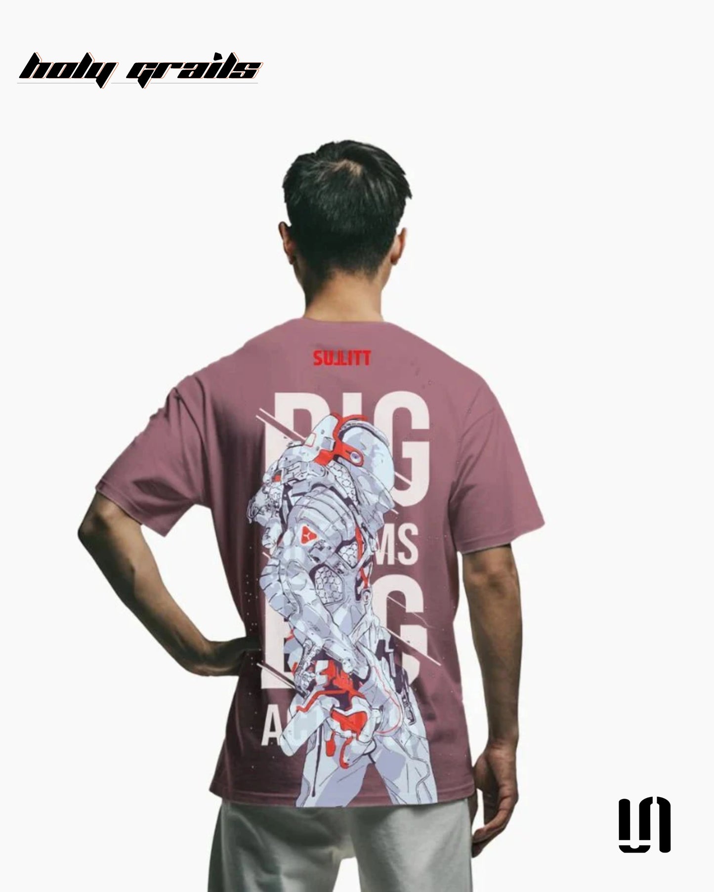 Moon Walker Onion Pink Oversized Tee HG x Sullitt