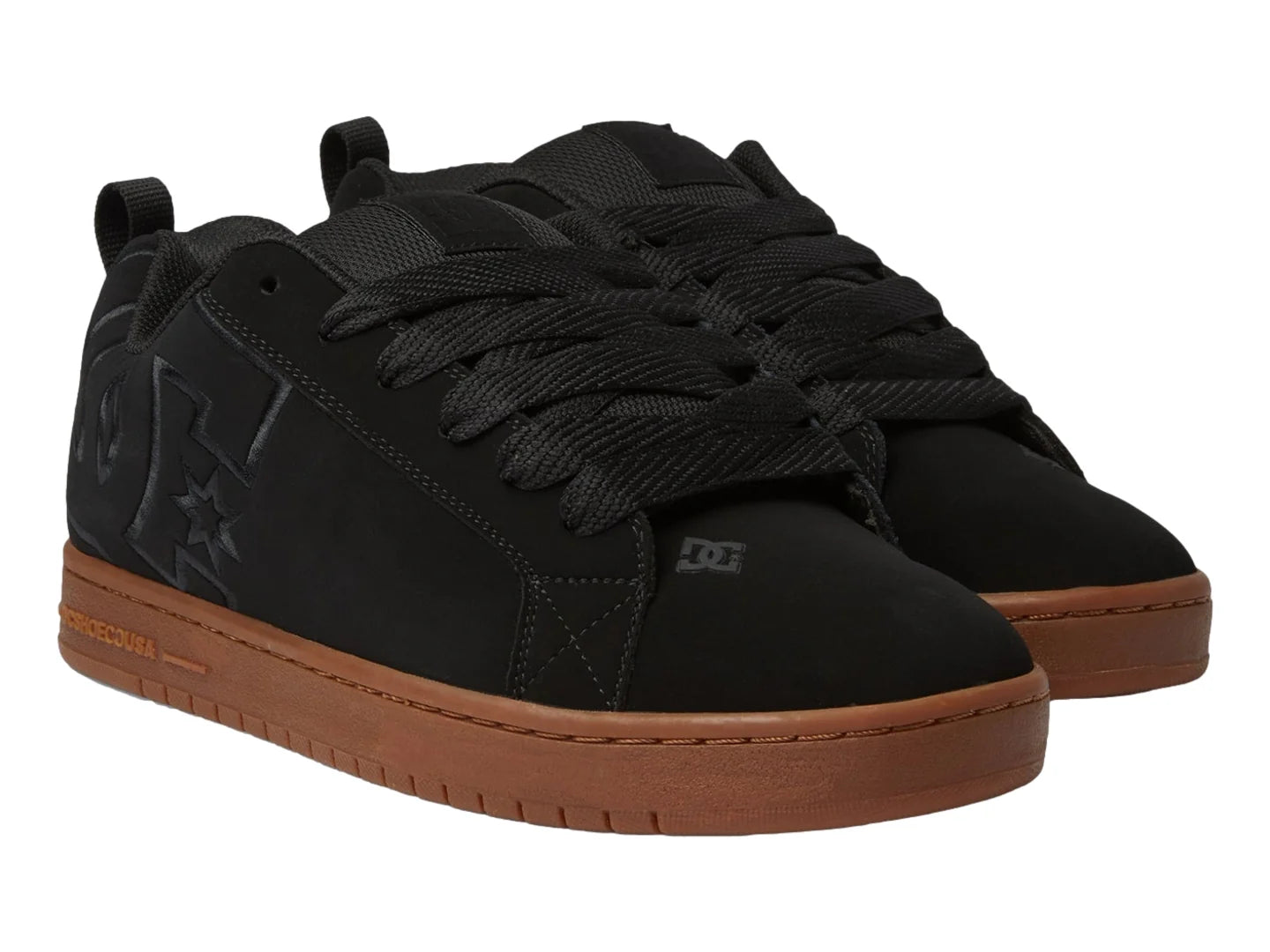 Tenis DC Shoes Court Graffik Negros para Hombre