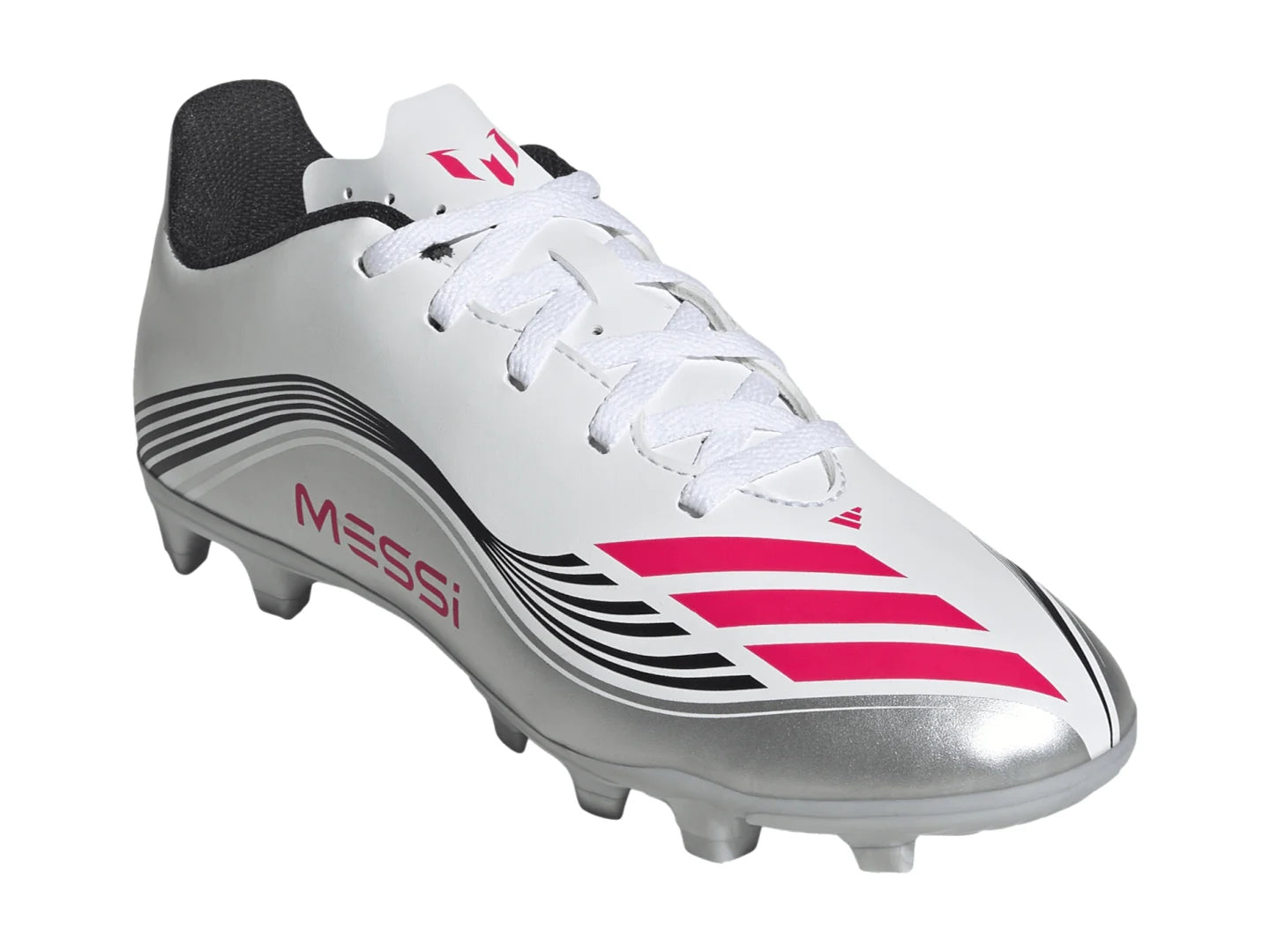Tenis Adidas F50 Messi Club Blanco para Niño