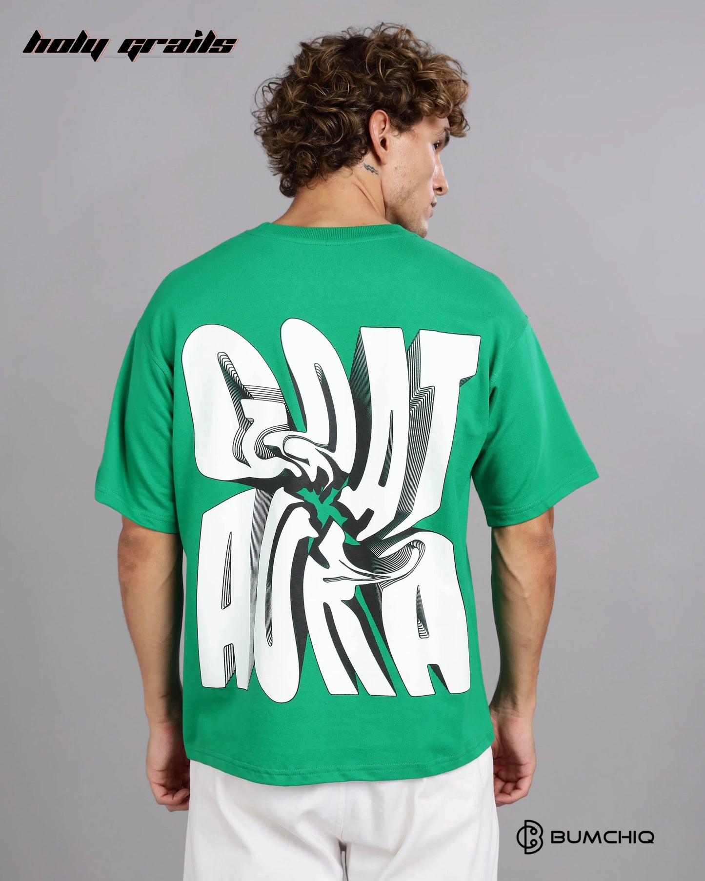 Goat Aura Green Oversize Tee HG x Bumchiq