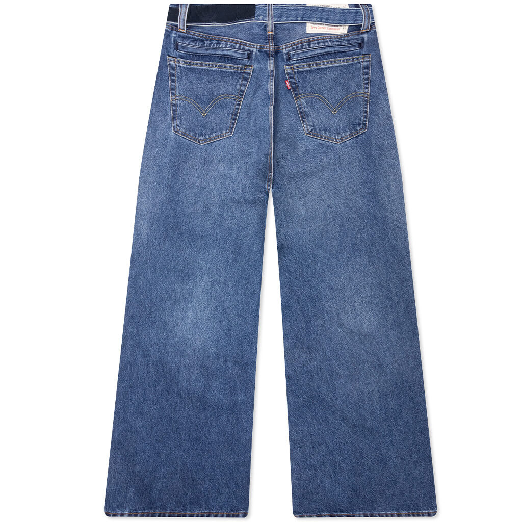 Sacai x Levis Wide Leg Denim Pants Blue