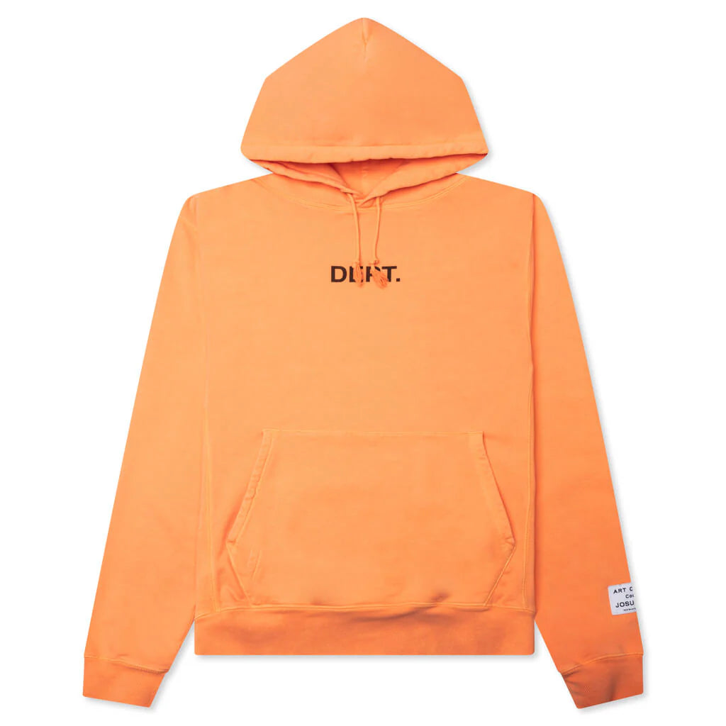 Dept Logo Hoodie Fluorescent Orange