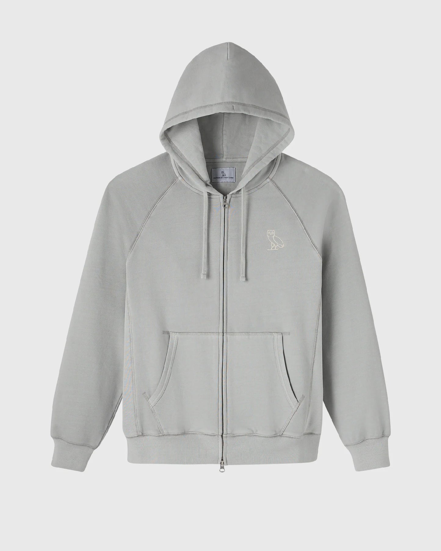 Muskoka Raglan Full Zip Hoodie Mirage Gray