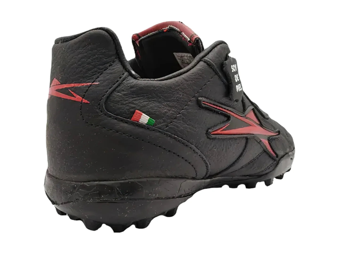 Tenis de Fútbol EESCORD Negro Rojo para Niño