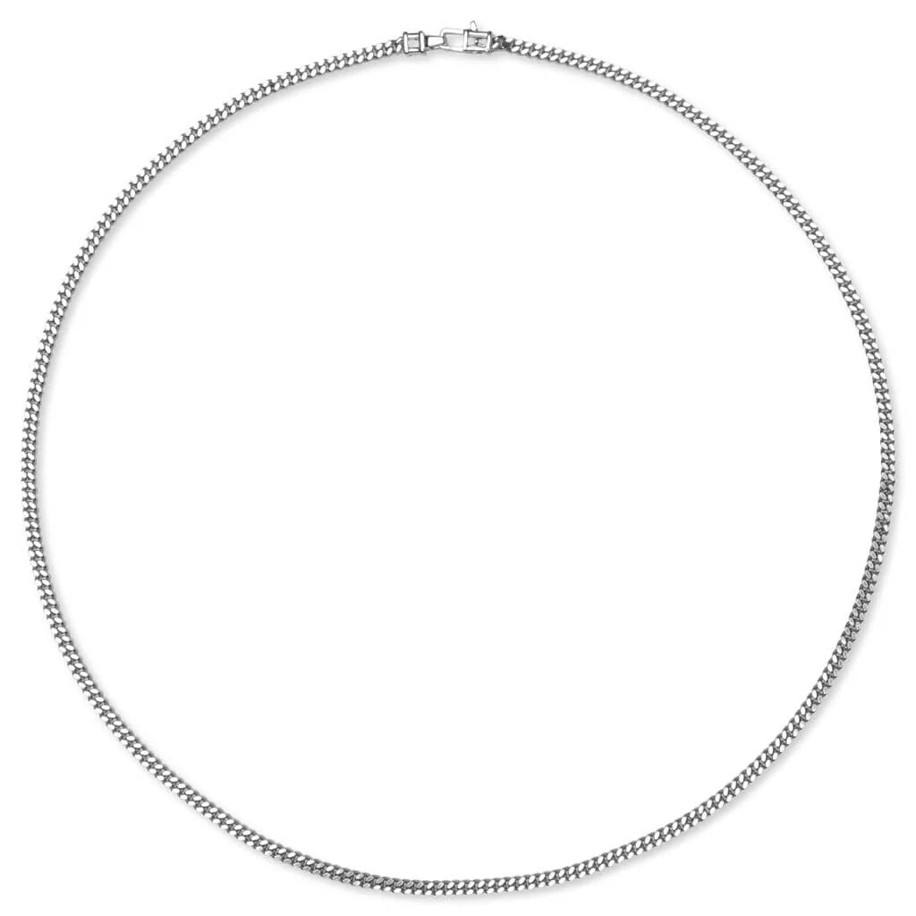 Curb Chain M 925 Sterling Silver