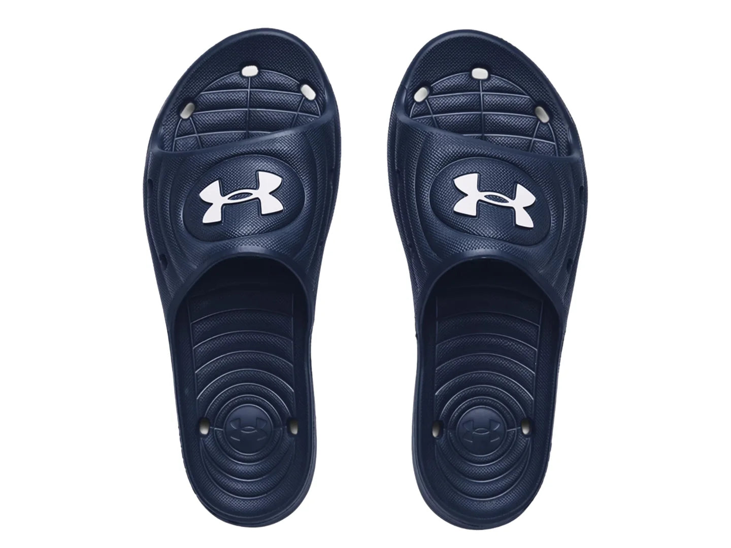 Sandalias Under Armour Locker IV Azul Marino para Hombre