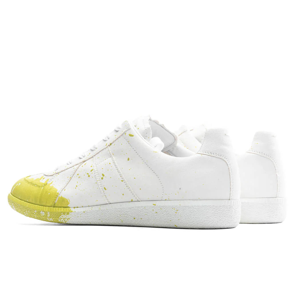 Paint Splatter Sneakers White Cedro