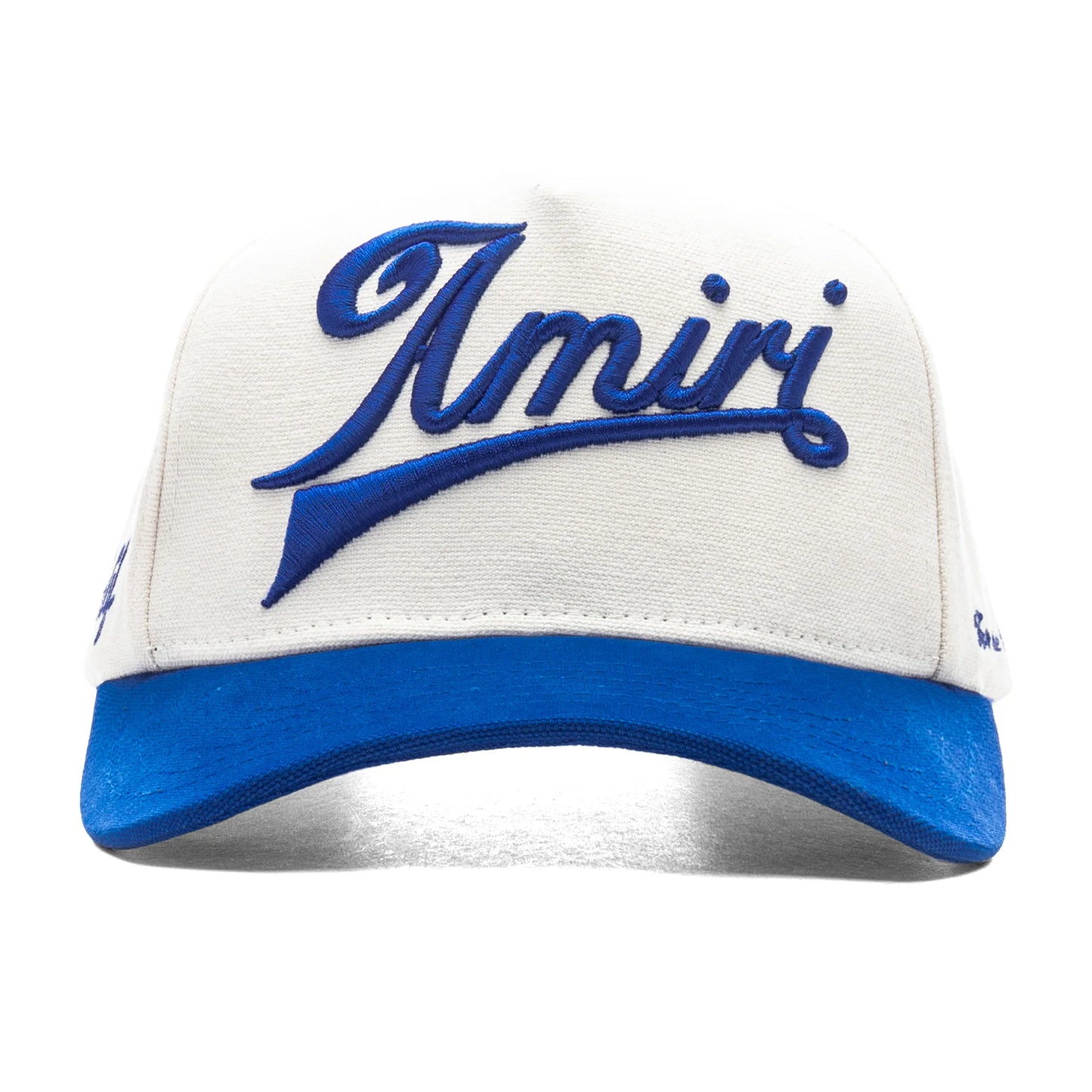 Two Tone Canvas Hat True Blue