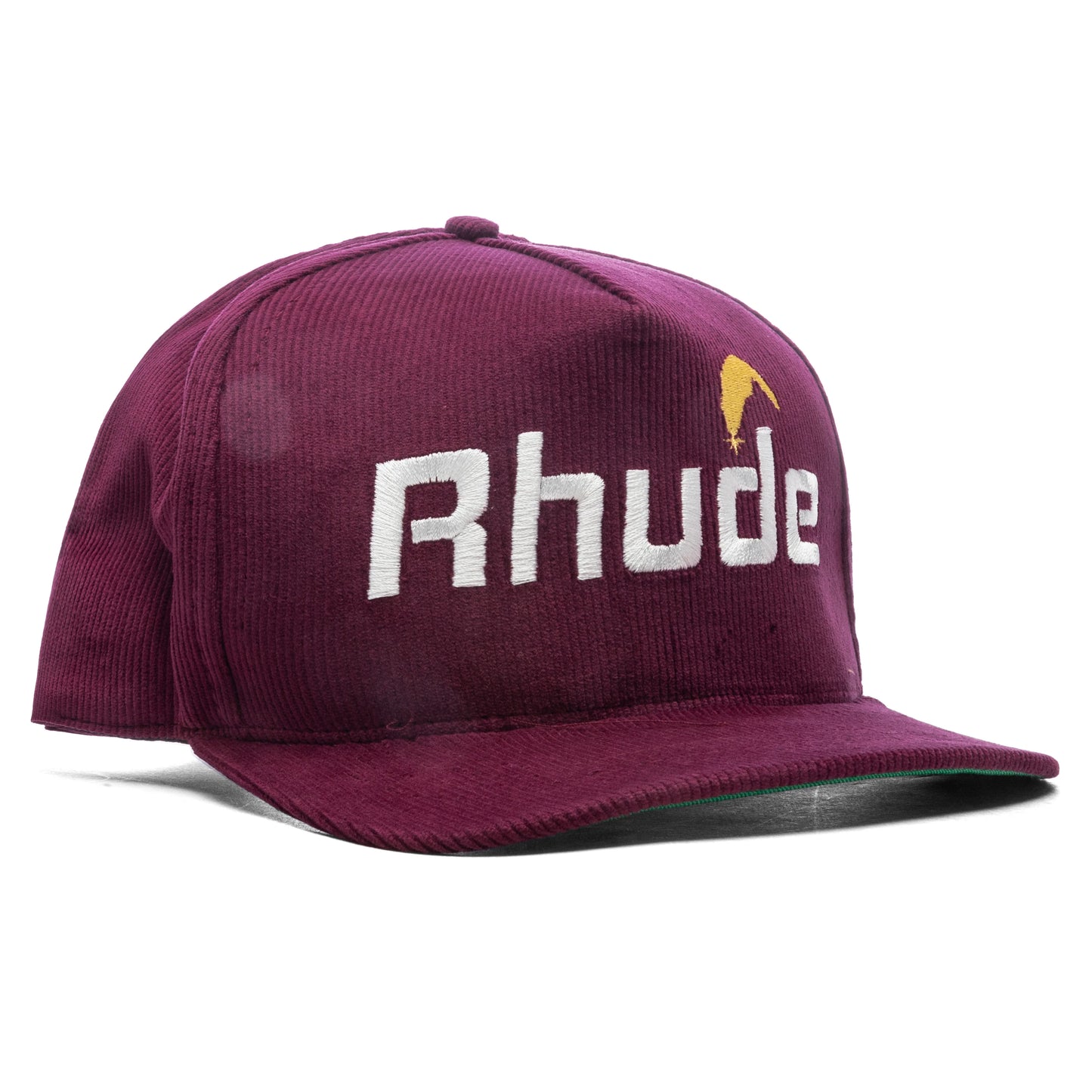 Cheval Corduroy Structure Hat Maroon
