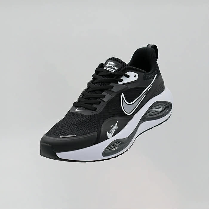 Nike Air Motion Sneakers Sport Confort Noir Blanc