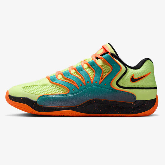 Tenis Nike KD18 Verde Laranja