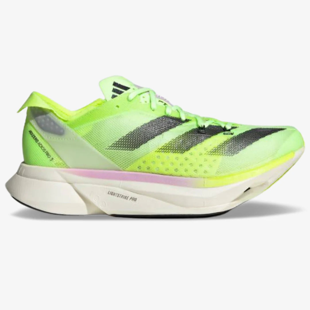 Adidas Adizero Adios Pro 3 Verde Neon Preto Lilás