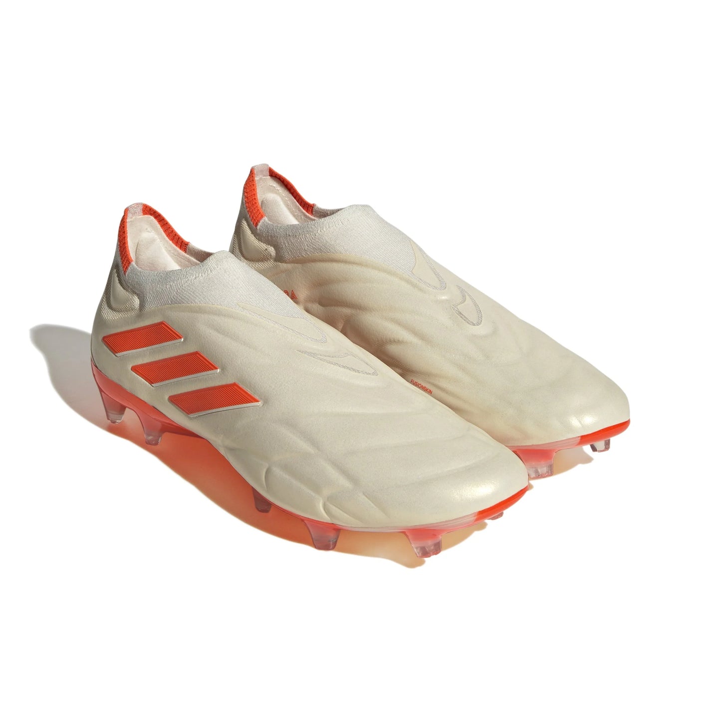 adidas Copa Pure FG Firm Ground Soccer Cleats White Solar Orange