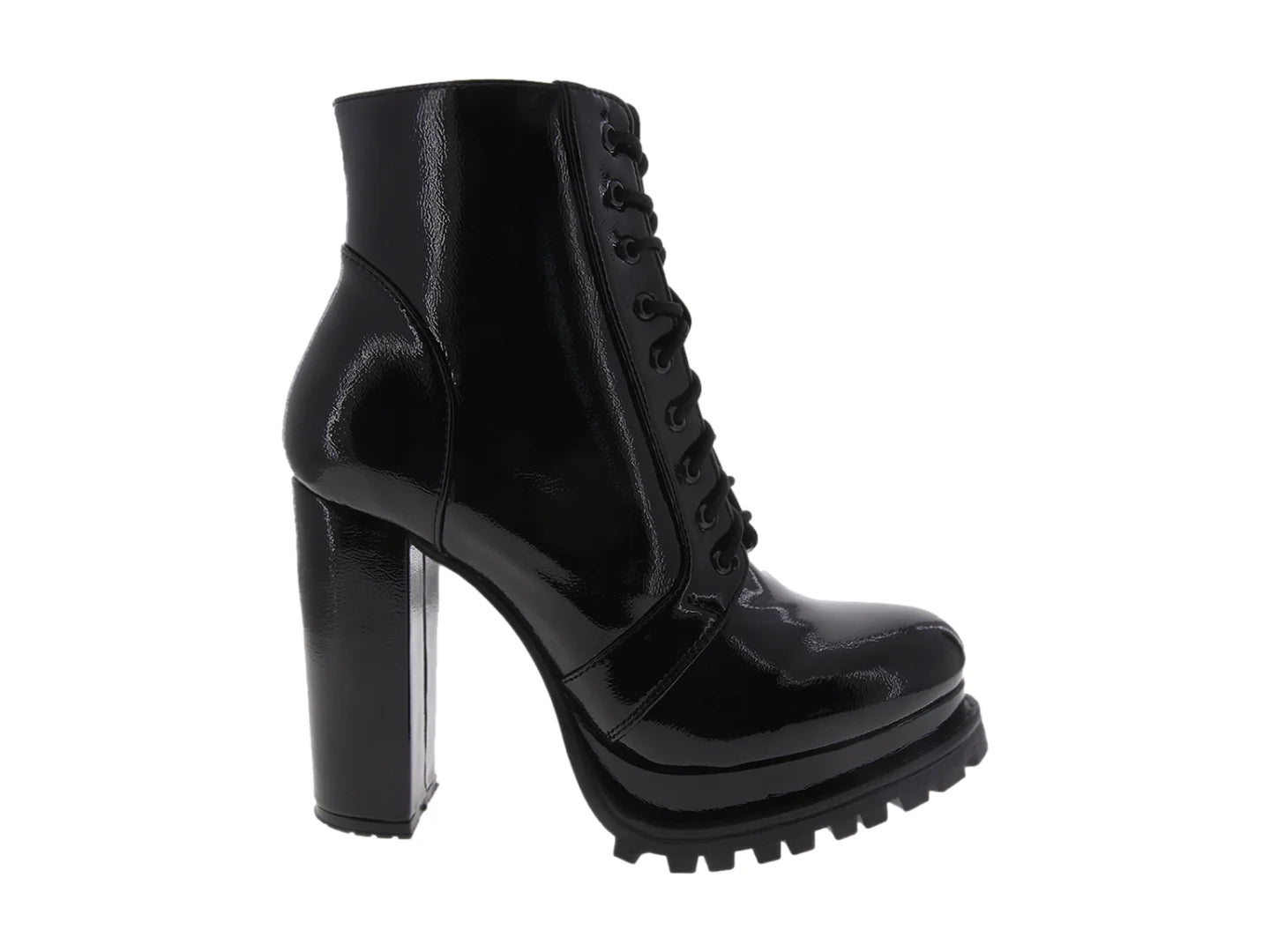 Botas Sarah Serguei Charol Negro para Mujer