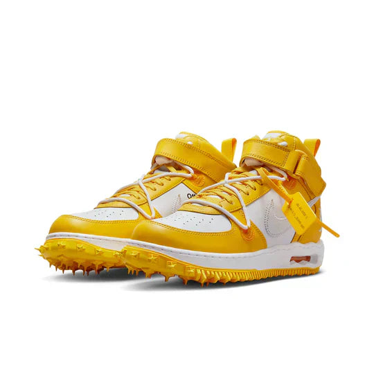 Nike Air Force 1 Mid X Off White SP Leather Varsity Maize