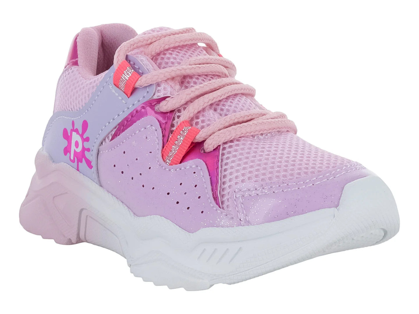 Tenis Overlofd Rosa para Niña