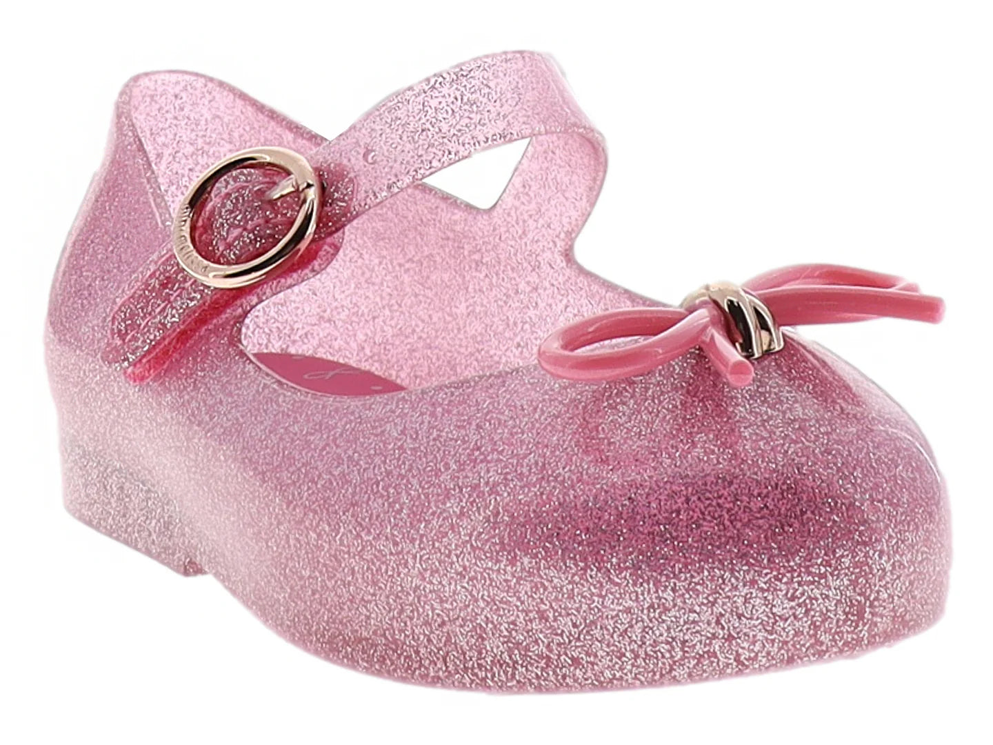 Zapatos Mini Melissa Glitter Rosa para Niña