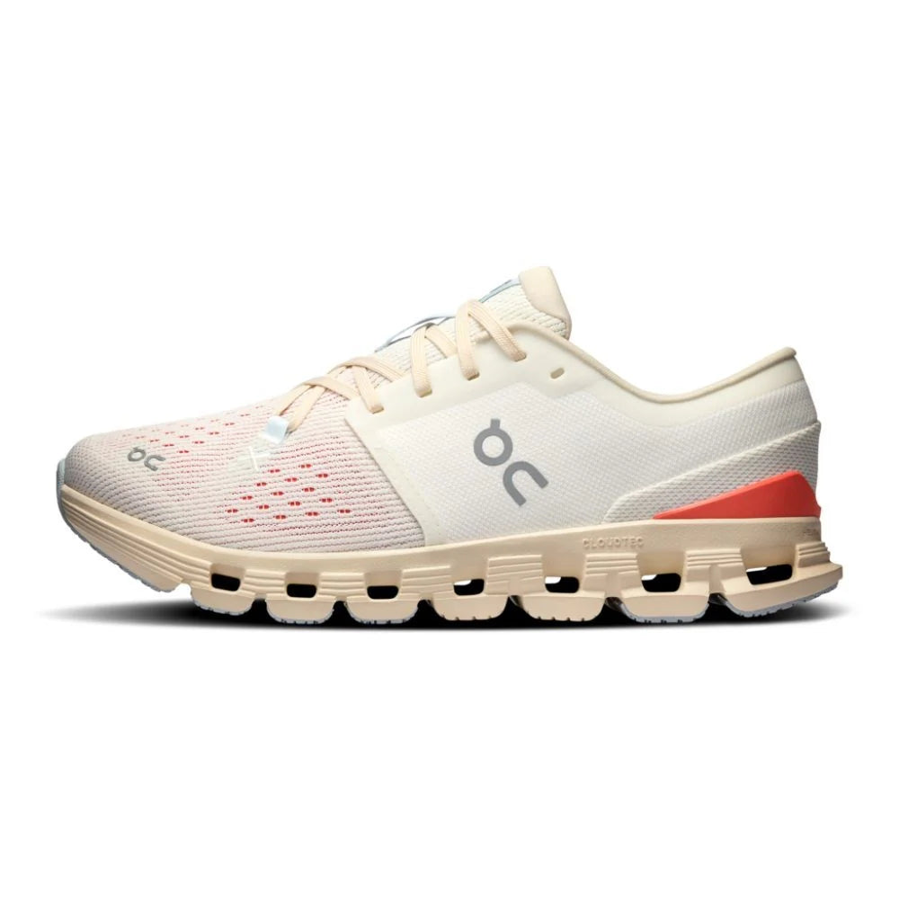 Tênis On Running Cloud X 4 Gray Beige