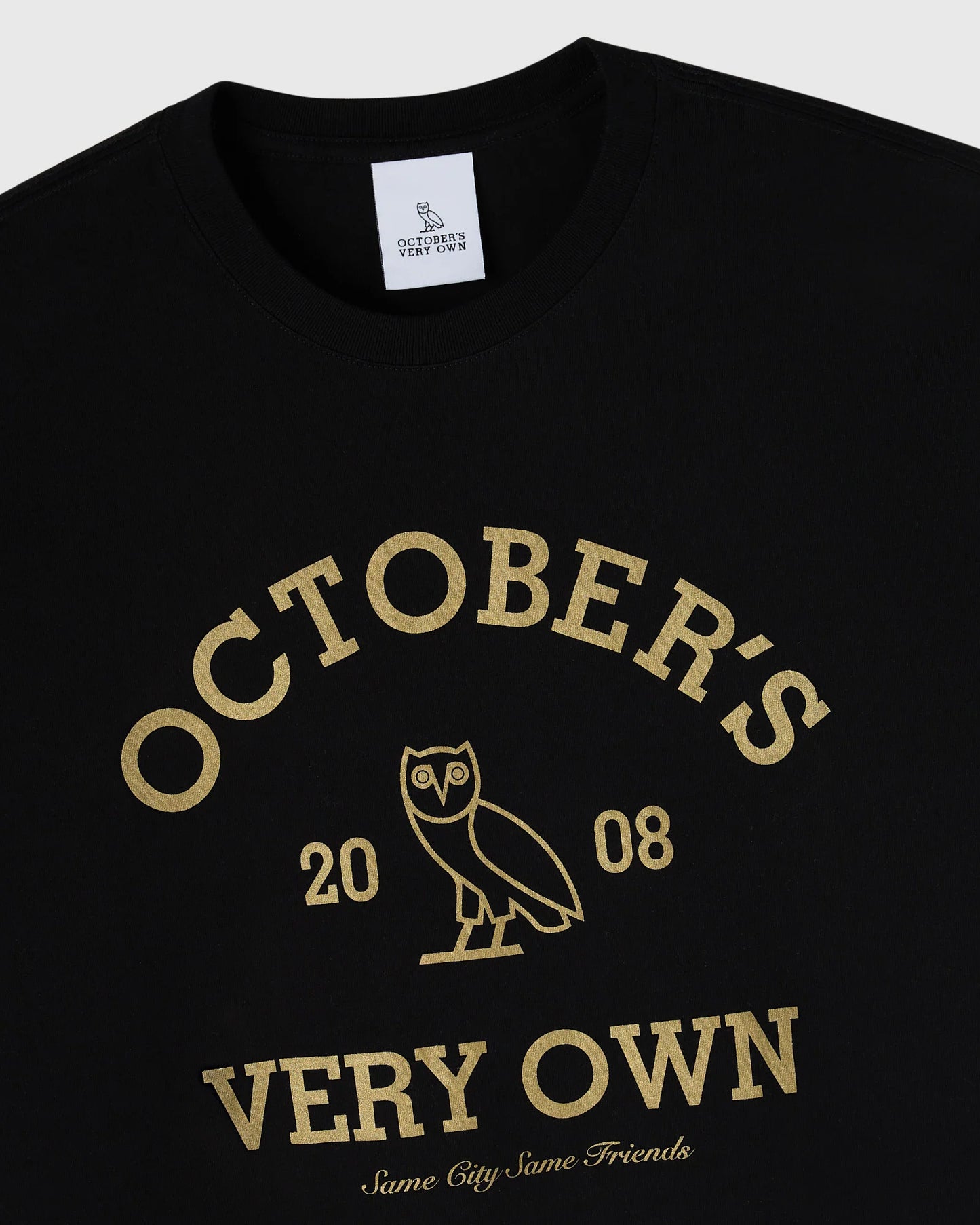 Collegiate Tee Black