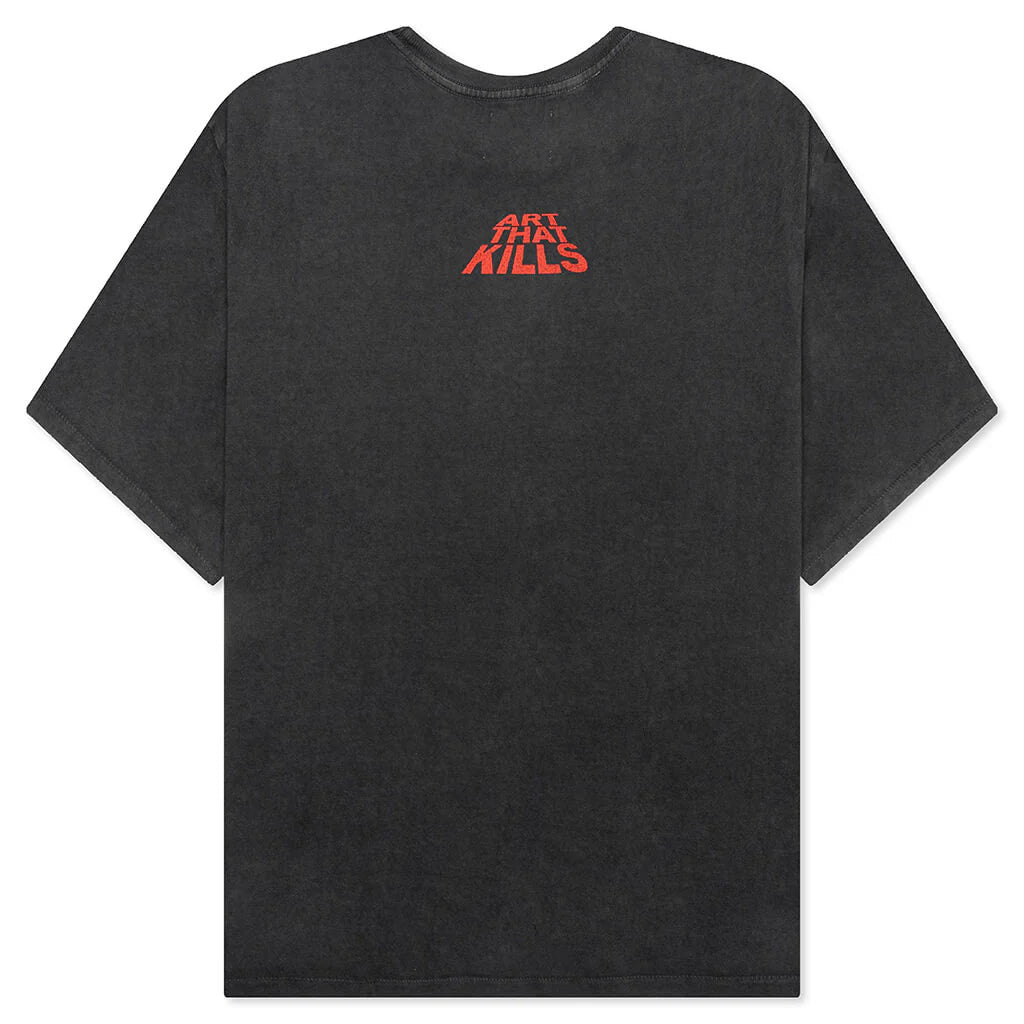 Intro Extro Reversible Tee Wizer Black