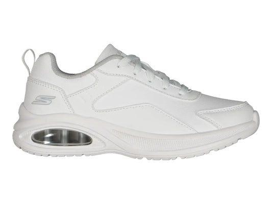 Tenis Skechers Microspec Max Advance Blanco para Niño