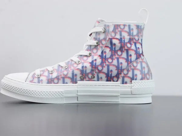 B23 League High Red Blue Oblique