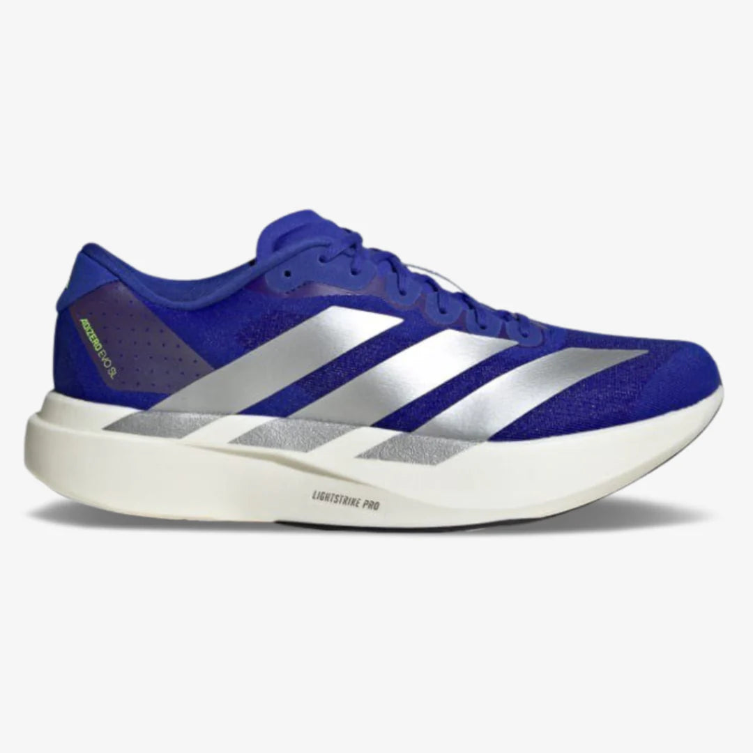 Tênis Adidas Adizero Evo SL Branco Azul Prata