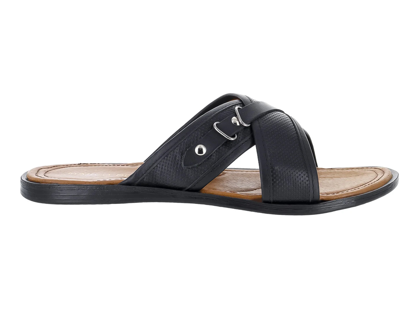 Sandalias Marco Delli Negras para Hombre