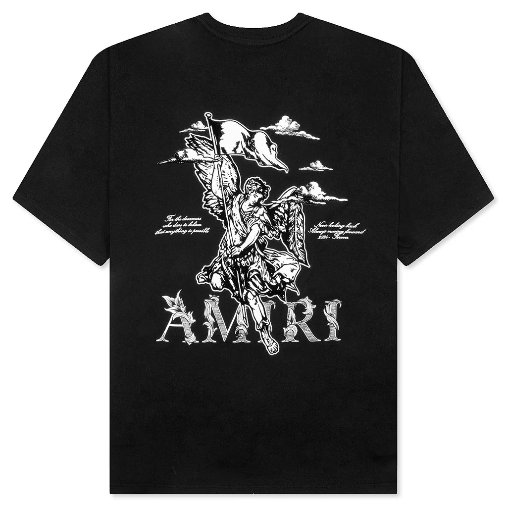 Amiri Angel Tee Black