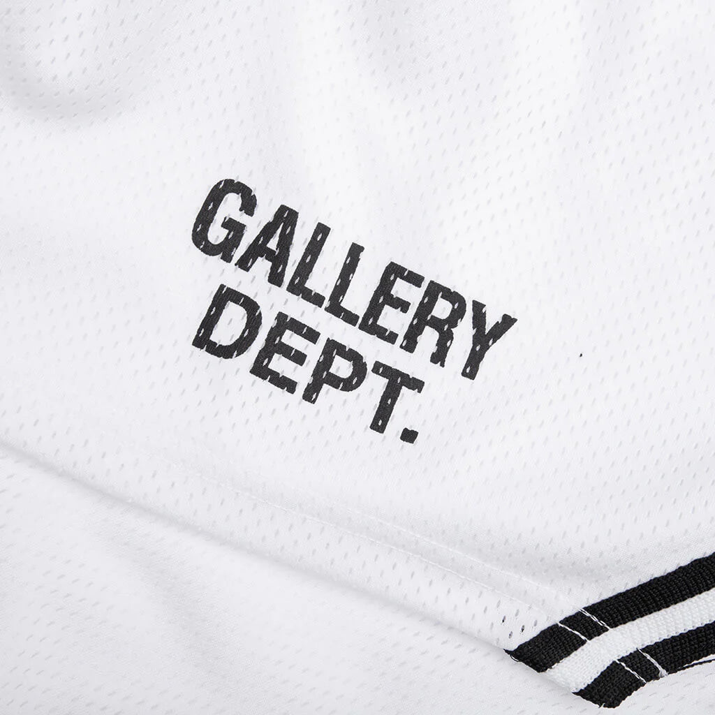 Venice Court Shorts White Black