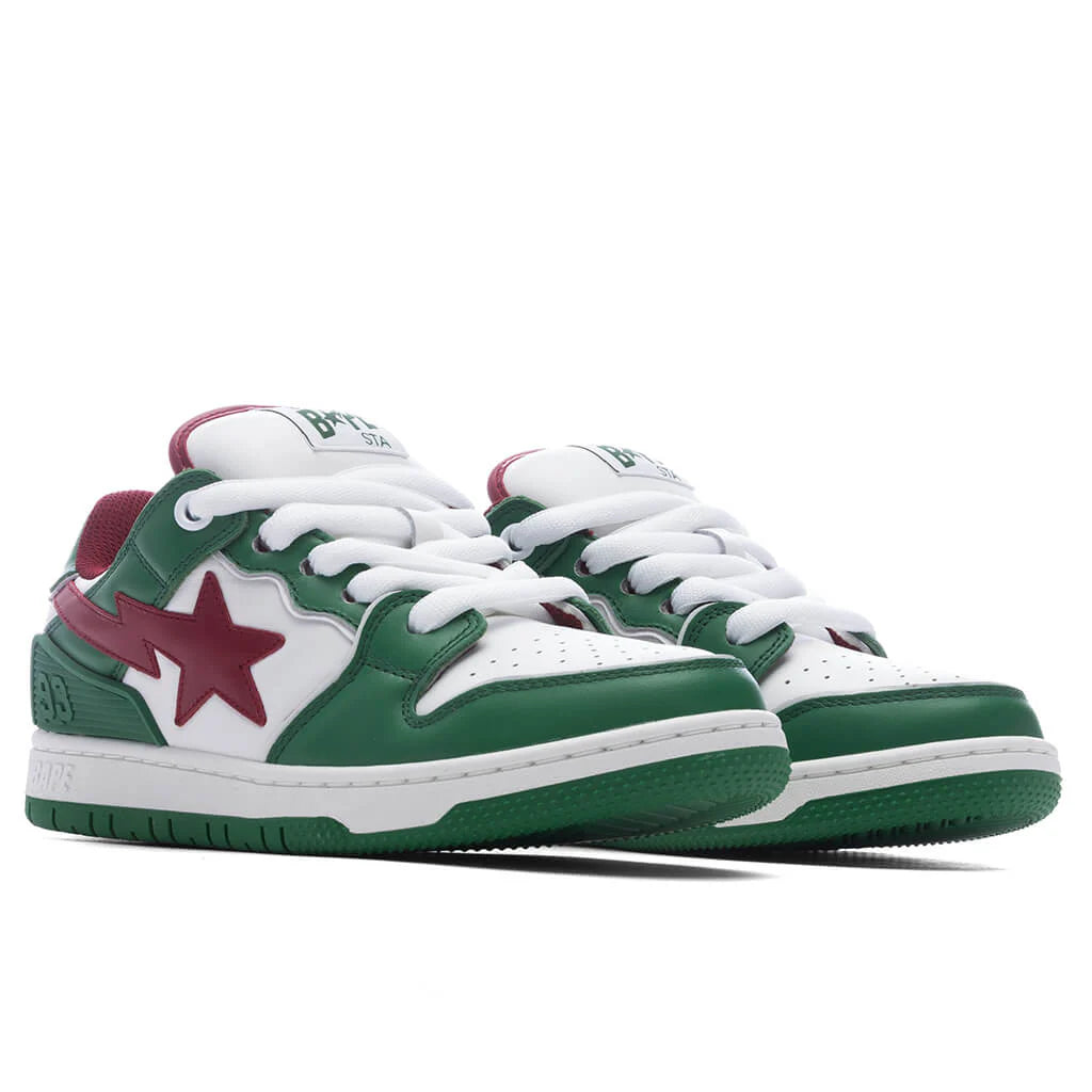 Womens New Bape SK8 STA 1 Green