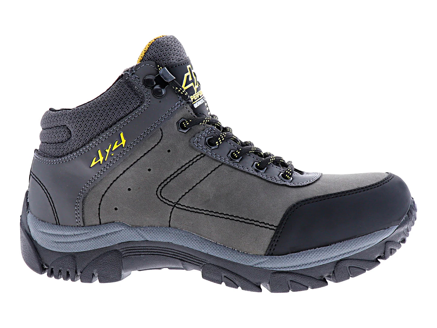 Botas 4X4 Gris Oxford y Amarillo para Hombre