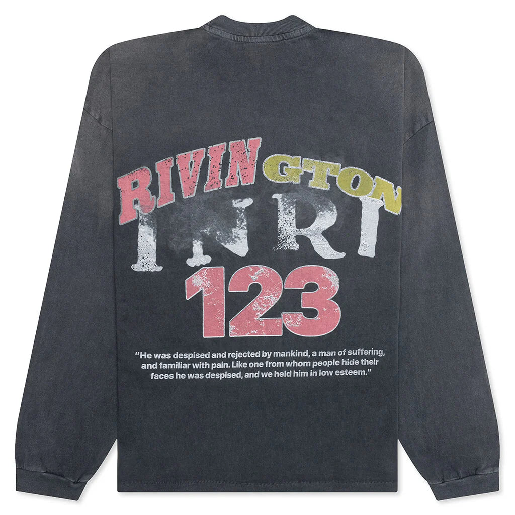 Inri Snake L S Tee Vintage Black