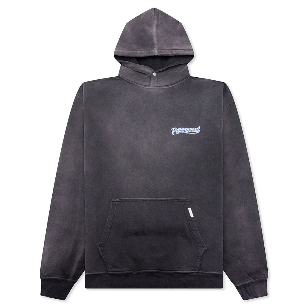 Showcasing Hoodie Stained Black