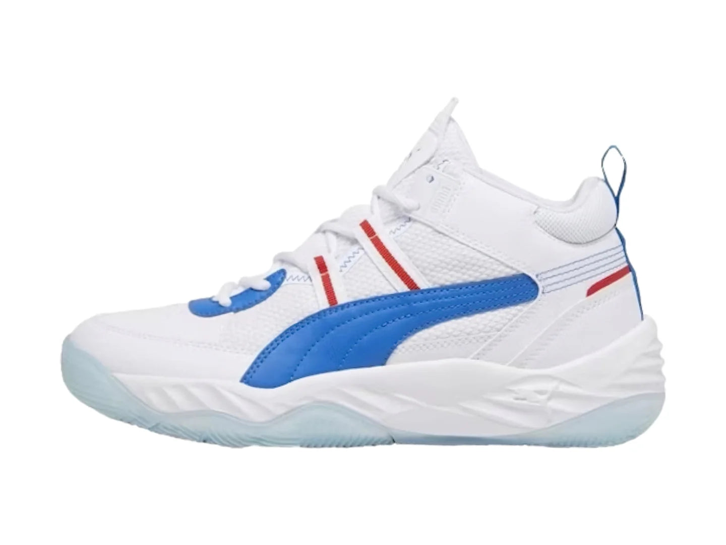 Tenis PUMA Rebound Future Nextgen Blanco y Azul para Hombre