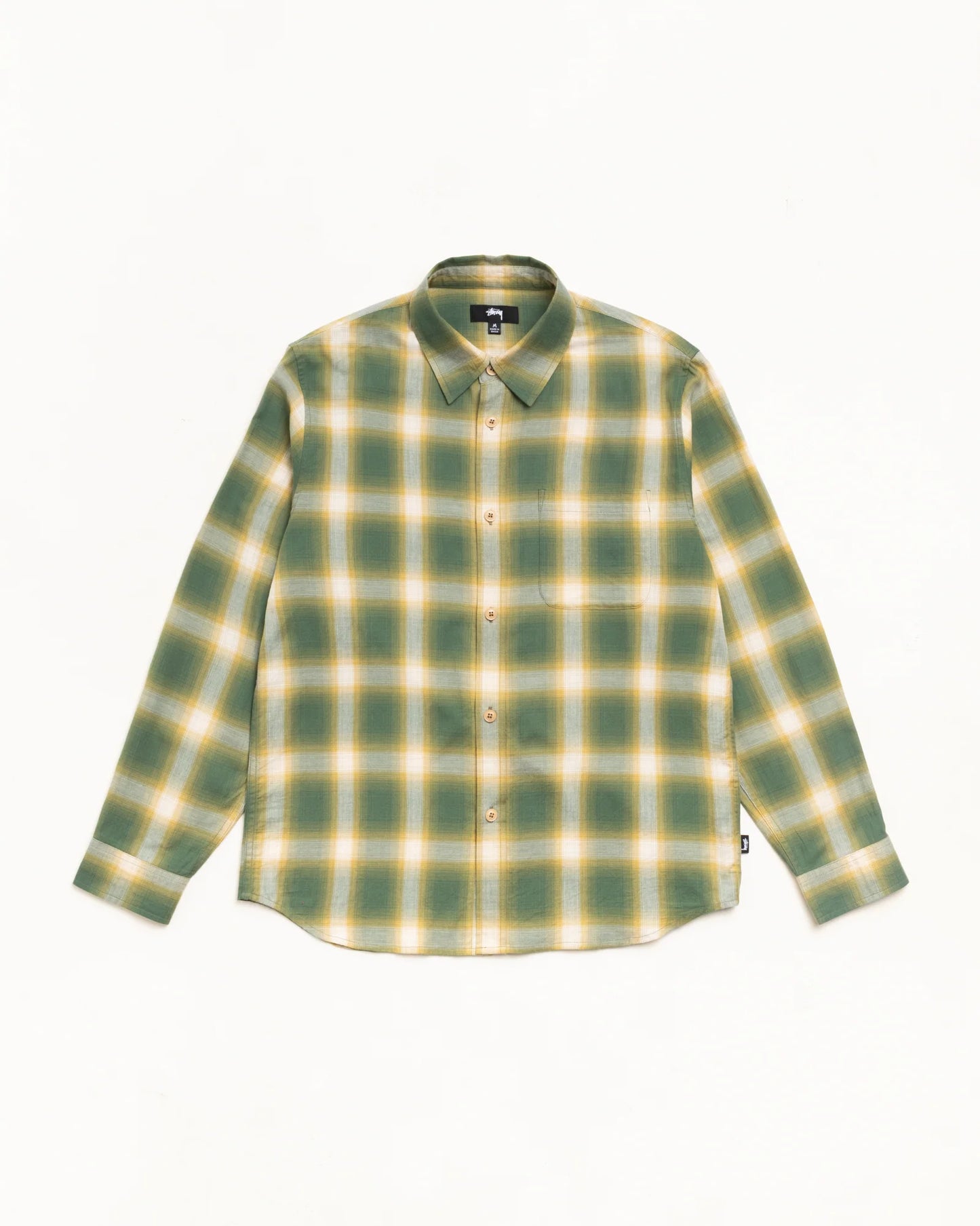 BEACH OMBRE PLAID SHIRT