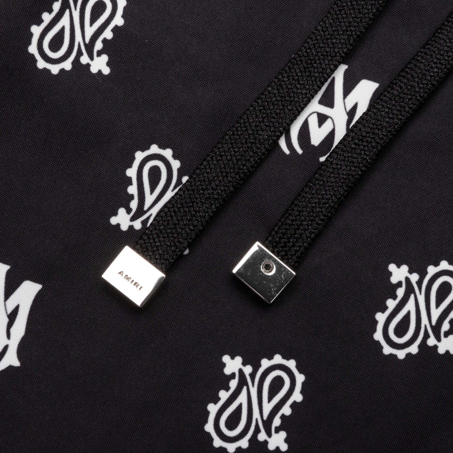 Bandana Paisley Swim Trunk Black