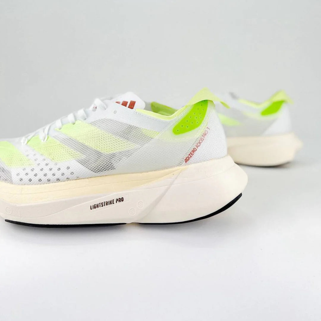 Adidas Adizero Adios Pro 3 Branco Verde Neon