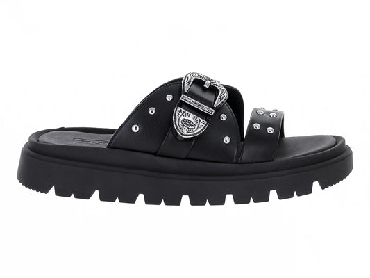 Sandalias Moleca Negro para Mujer