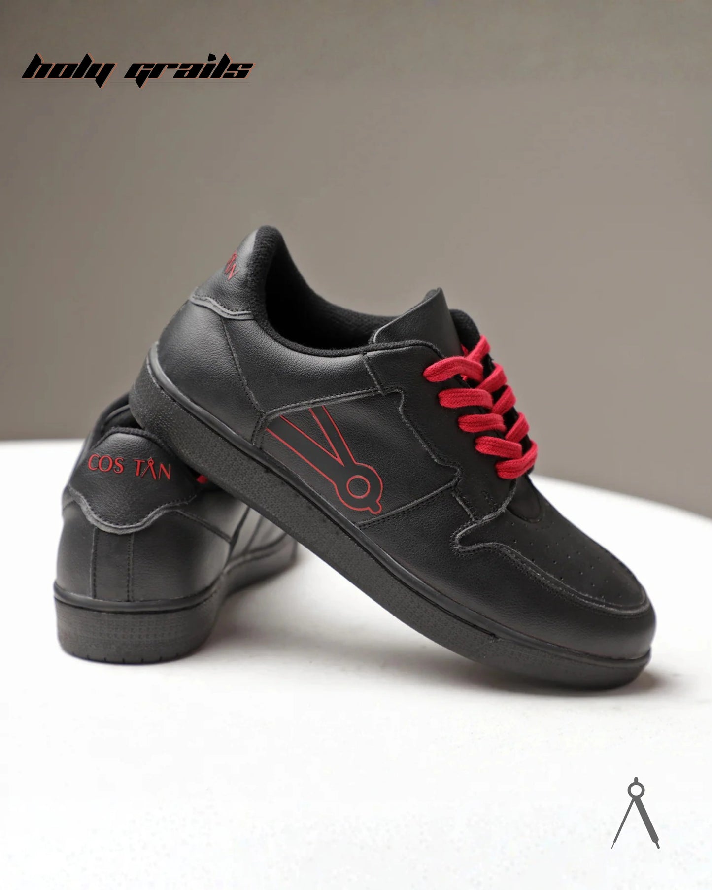 Theta Monotone Black Sneaker HG x Cos Tan