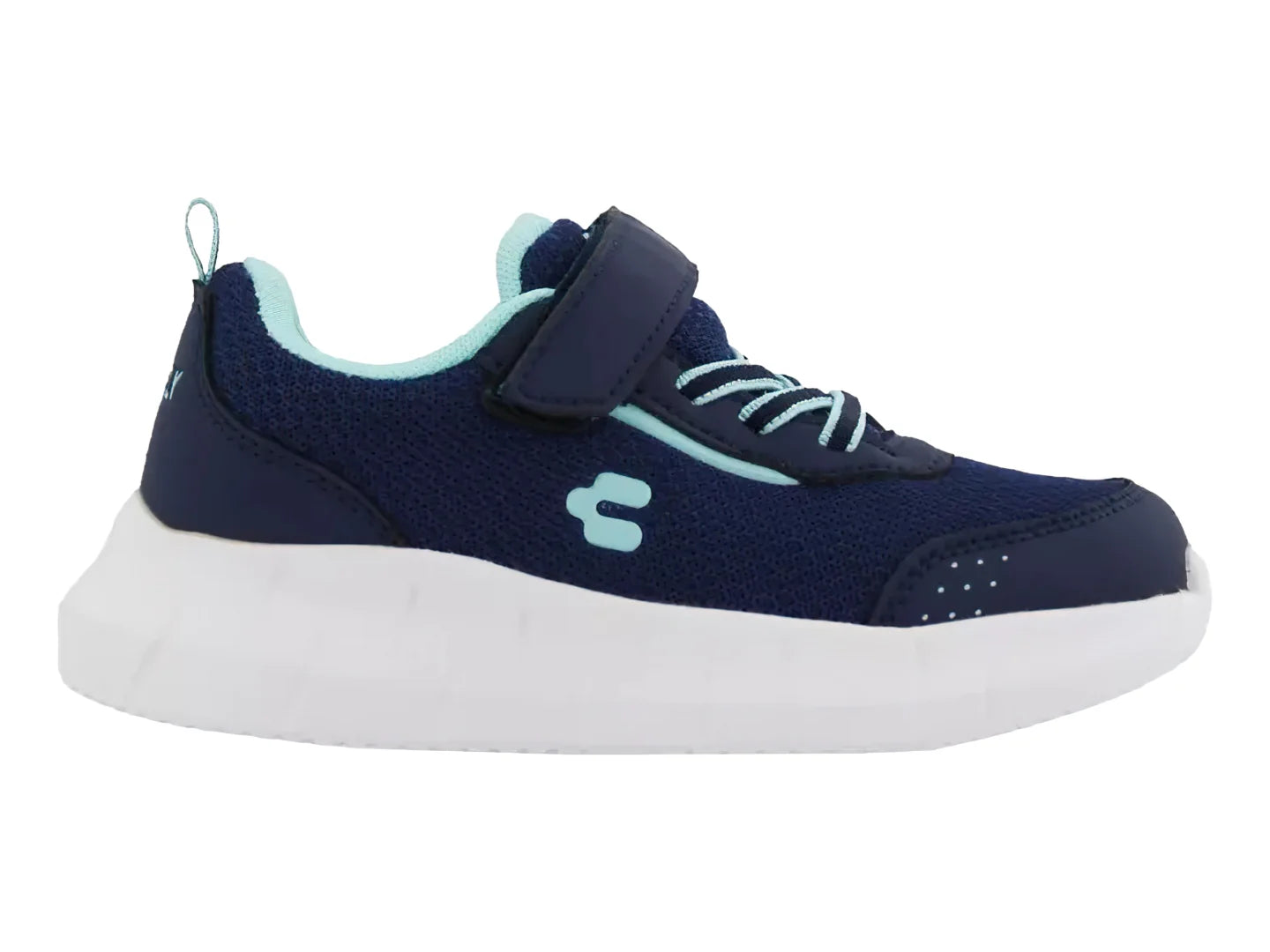Tenis Charly Azul Marino y Aqua para Niña