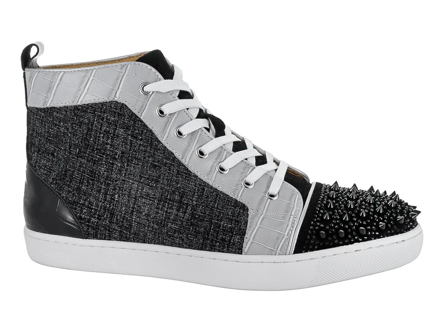 Tenis Barabas Black Silver para Hombre