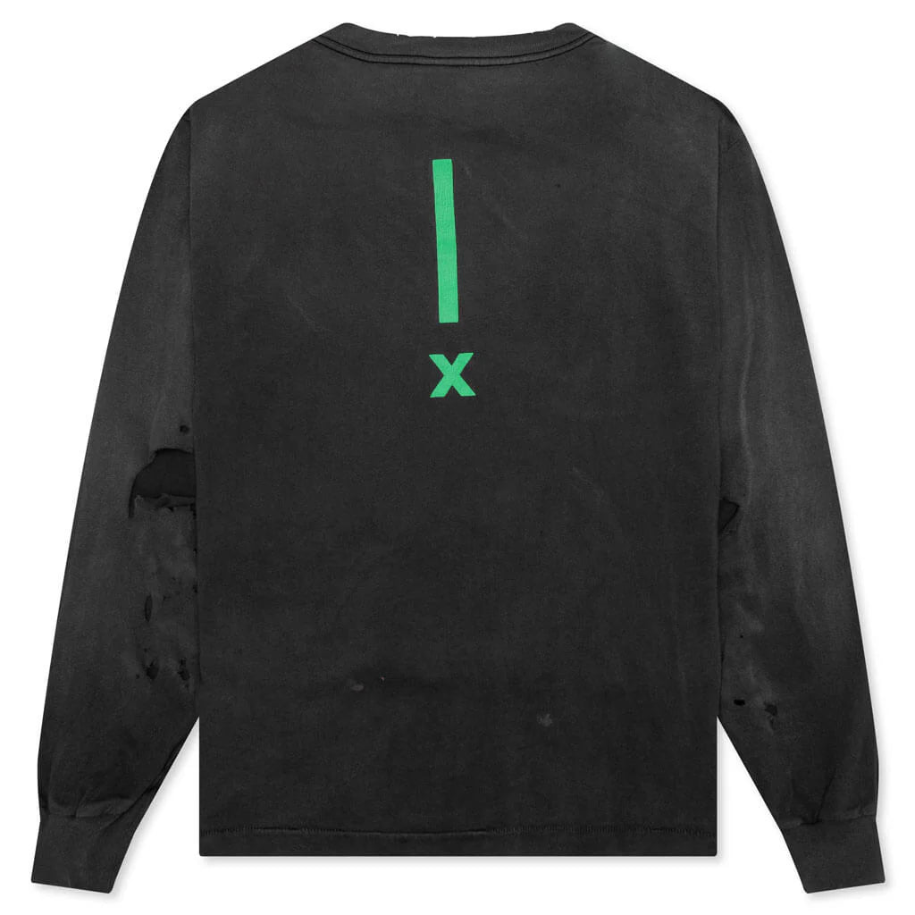 Saint Michael x Shermer Academy Saint Room L S Tee Black