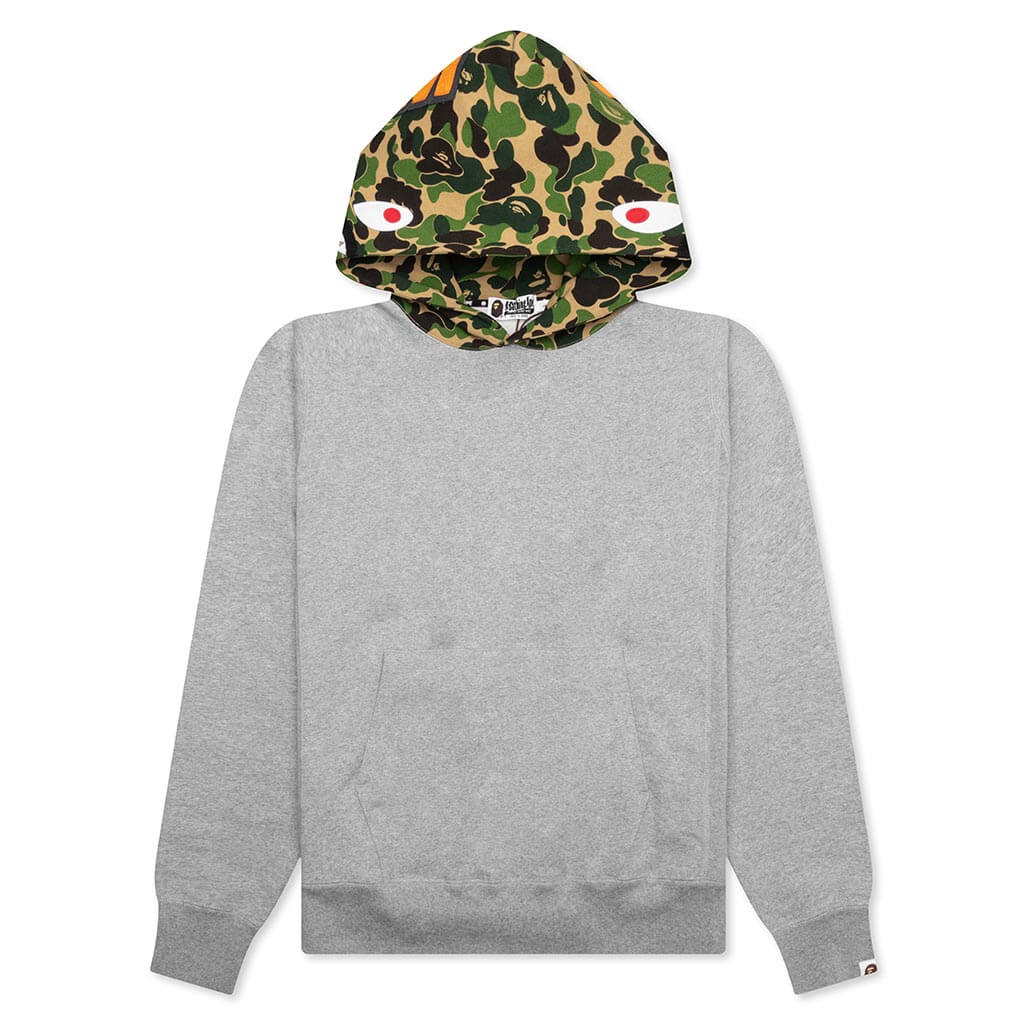 Abc Camo Shark Pullover Hoodie Gray