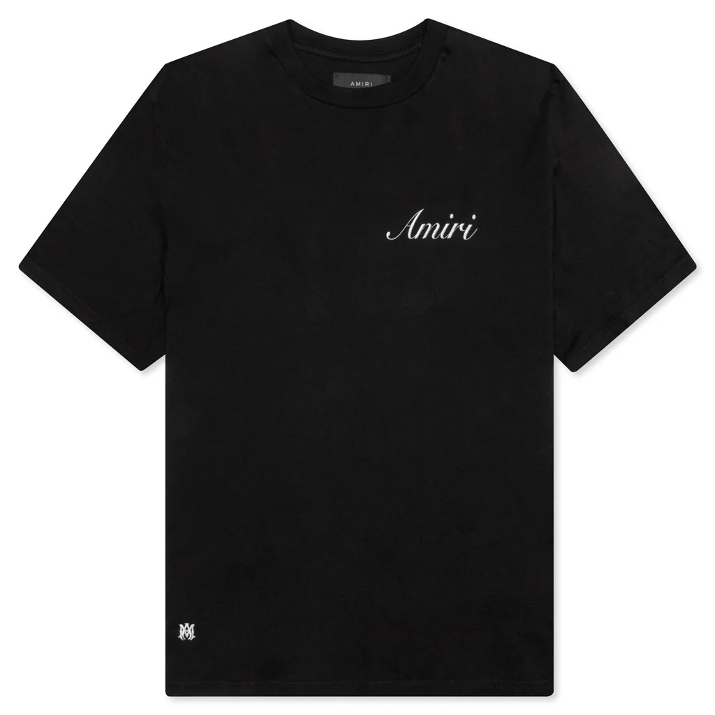 Script Logo Tee Black