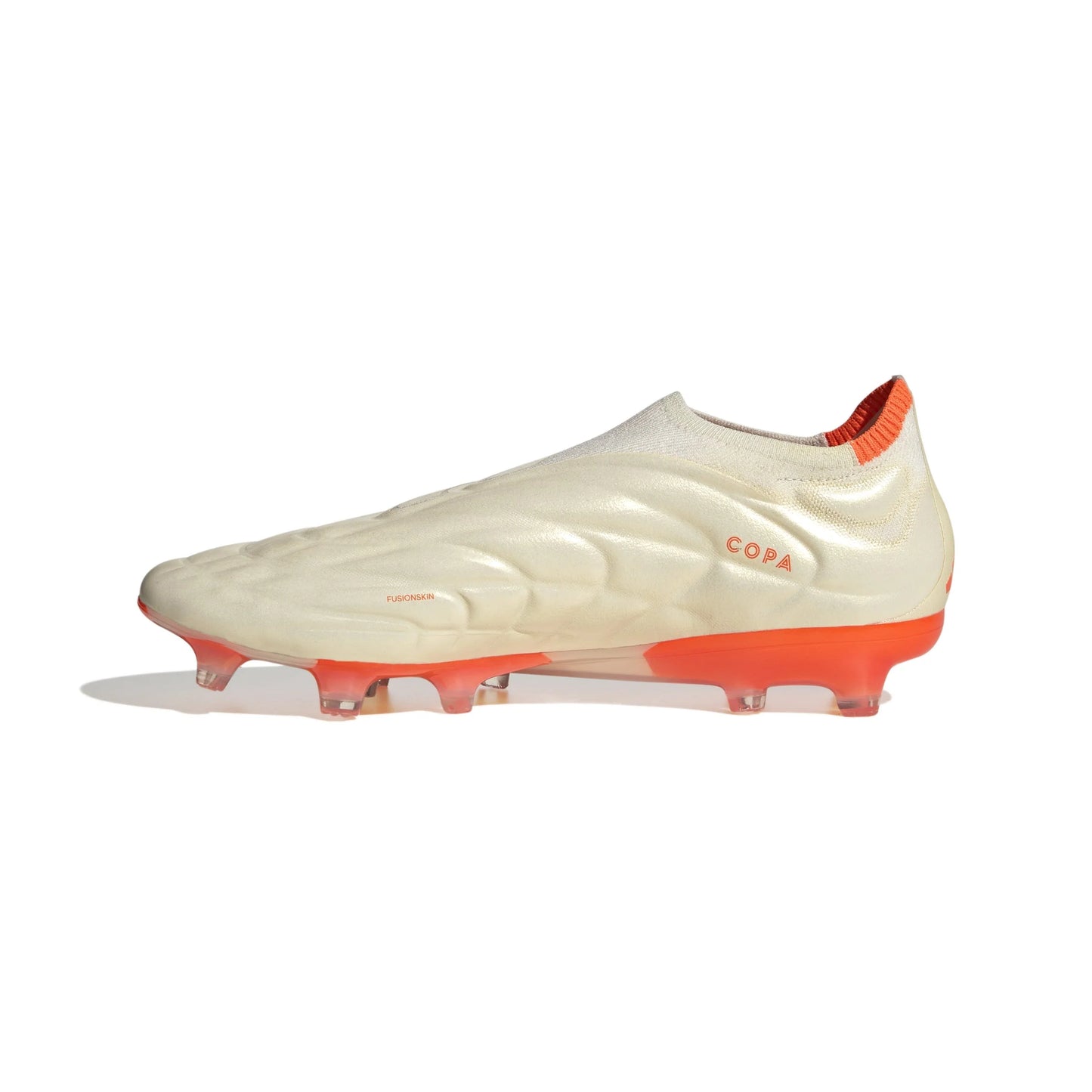 adidas Copa Pure FG Firm Ground Soccer Cleats White Solar Orange